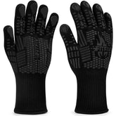 FITFIV vista frontal de los guantes mostrando diseño y longitud, protección completa