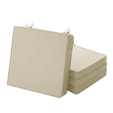 Fitfree vista frontal del pack de 4 beige mostrando ajuste y estética