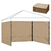 FLAGLY vista frontal del paquete de lonas khaki, protección y fácil transporte