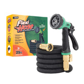 Flexi Hose vista frontal enrollada, fácil almacenamiento