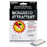 Flowtron cartucho Octenol vista frontal mostrando el envase y beneficios