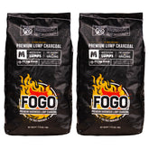 FOGO bolsa frontal mostrando marca y embalaje resistente para uso prolongado