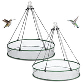 FoldTier vista frontal del par empaquetado, solución práctica para alimentar aves