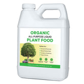 FOOP envase frontal 32oz mostrando etiqueta clara y uso orgánico