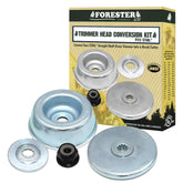 FORESTER cabezal frontal ensamblado mostrando ajuste seguro