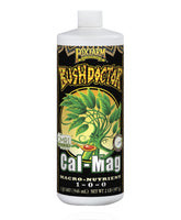 FoxFarm botella Bush Doctor Cal Mag vista frontal y legible, aporta confianza