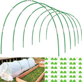 FuBegi arcos frente del paquete con piezas, solución modular para huertos