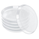 FUIJOL plato frontal transparente mostrando forma y acabado, protege superficies