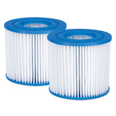 Funsicle cartucho tipo D frontal que muestra la forma y ajuste, mantiene agua limpia