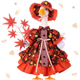 FuWeave traje maple frontal mostrando diseño otoñal y encanto
