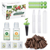 GARDENCUBE kit completo frontal mostrando todas las piezas y fácil inicio