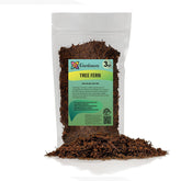 Gardenera frente del empaque mostrando el sustrato y beneficio de conservación de humedad