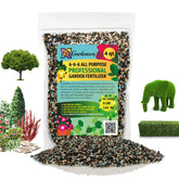 Gardenera frente del envase mostrando tamaño y beneficios