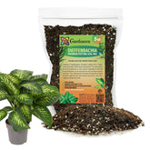 Gardenera empaque frontal del sustrato Dieffenbachia, mezcla lista para usar