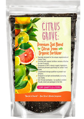 GARDENWISE paquete frontal Citrus Grove mostrando beneficio de fórmula lista