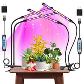 Garpsen vista frontal del pack de 2 luces, ahorro energético