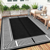 Garvee vista frontal del empaque y alfombra 9x12 lista para usar