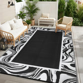 Garvee alfombra exterior frontal mostrando diseño y beneficio estético