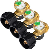 GASPRO vista frontal del pack de tres medidores para control inmediato