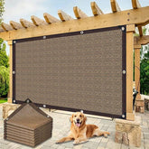 GCEXDLDP lona frontal 4x10 ft mostrando sombra y protección