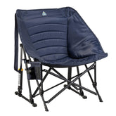 GCI Outdoor Puff Rocker vista frontal mostrando estructura robusta y confort