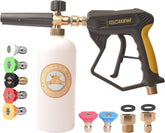 GDHXW pistola frontal mostrando diseño robusto y facilidad de agarre