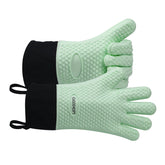 GEEKHOM guantes frente mostrando diseño mint y protección cómoda