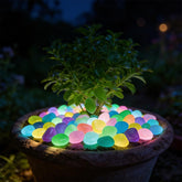 Generic paquete frontal de piedras luminosas mostrando cantidad y color