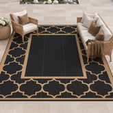 GENIMO alfombra exterior frontal que mejora la estética del patio