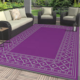 GENIMO alfombra frontal mostrando diseño geométrico y elegancia