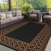 GENIMO alfombra exterior frontal mostrando diseño geométrico atractivo