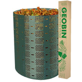 GEOBIN vista frontal del compostador con gran capacidad y fácil acceso