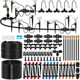 GGAQHLK kit completo frontal mostrando mangueras y boquillas para instalación rápida