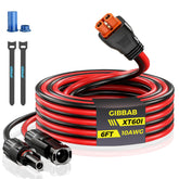Gibbab conector XT60i frontal mostrando cierre seguro y protección