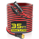 Gibbab vista frontal del cable XT60 con empaque, fácil identificación y beneficio de instalación