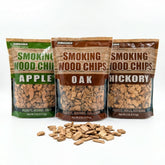 Gimgsoen pack frontal con tres bolsas mostrando variedad de sabores y control de humo