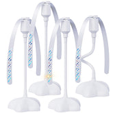 Glovv ventilador frente sobre mesa protegiendo comida