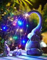 Goodeco elefante frontal mostrando diseño y punto focal decorativo