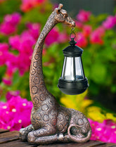 Goodeco figura jirafa frontal mostrando diseño y proporción decorativa