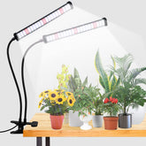 GooingTop vista frontal de la lámpara de cultivo, iluminación potente controlable