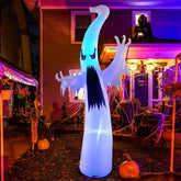 GOOSH fantasma inflable frontal mostrando presencia y fácil instalación