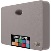 GORILLA GRIP vista frontal del cojín mostrando tamaño y color gris, protección cómoda