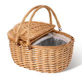GRANNY SAYS vista frontal de cesta de picnic, aspecto elegante y funcional