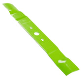 Greenworks vista frontal de cuchilla 17" restaurando corte