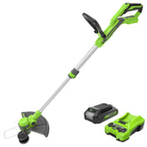 Greenworks vista frontal ligera y maniobrable para tareas rápidas