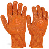 Grill Armor guantes frontal mostrando diseño con dedos y protección