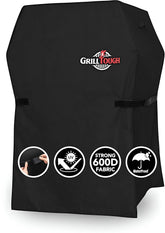 GrillTough funda frontal mostrando cobertura completa y protección robusta