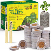 Gro-Med frontal del embalaje con 50 pellets, conveniencia y cantidad