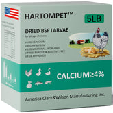 GRUBSFARM empaque frontal mostrando 5 lb y beneficios nutricionales