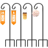 Gtongoko ganchos frontal pack: cuatro soportes elegantes para jardín